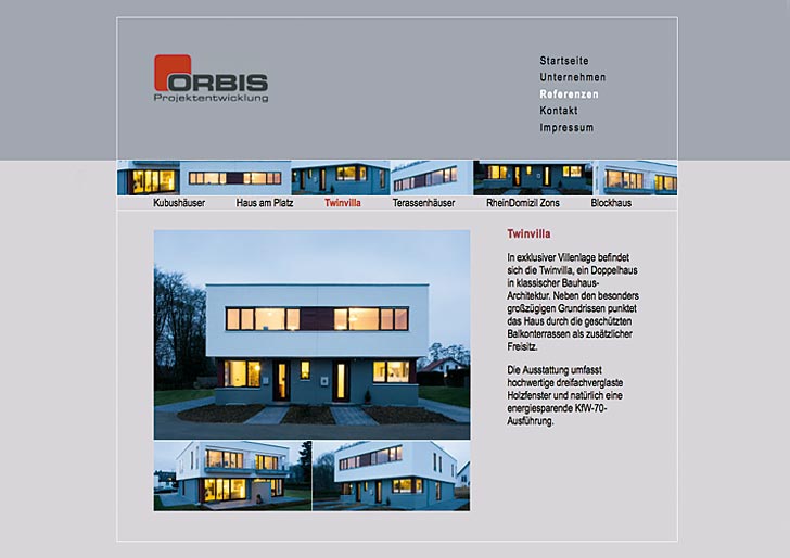 Corporate Design - Orbis Projektentwicklung
